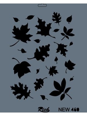 Pazarcan Rich New Seri N-460 Stencil 35X25 cm