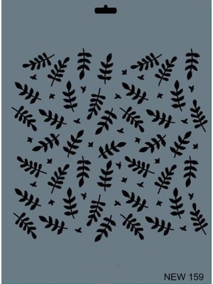 Pazarcan Rich New Seri N-159 Stencil 35X25 cm