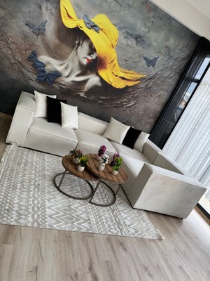 Erduran Mobilya Angelo 4 Modül Tam Köşe Koltuk Takımı