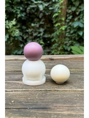 Aydenstore Küre 4cm Çap Silikon Mum Kalıbı
