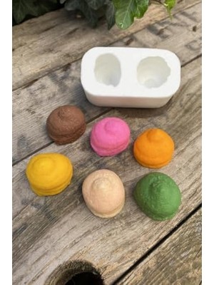 Aydenstore Krema Ikili Mum Kalıbı (Silikon)