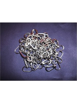 Orhan Çanta Makrome Metal Anahtarlık Halkası (50 Adet Fiyatıdır )