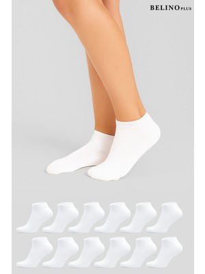 Belyy Socks 10 Lu Paket Ekonomik Beyaz Patik Çorap