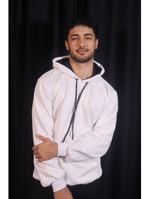 Merinsmoda Urban Fıt Kapüşonlu Sweatshırt-Premıum