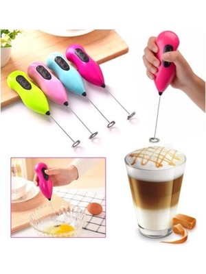 İlk El Grup Pilli Süt Köpürtücü ve Yumurta Çırpıcı