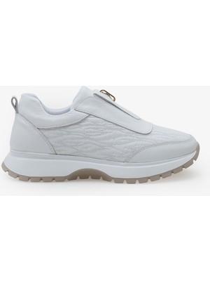 İnna Butikk Eliora Kadın Dolgu Sneaker Spor Ayakkabı - Beyaz