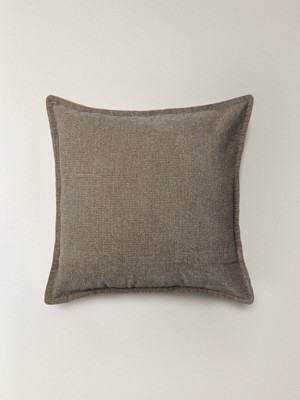 Minihol Vela Açık Kahve Kırlent Kılıfı (45 x 45 Cm)