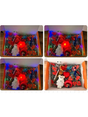 MYK Hediye ve Sanat Atölyesi Aşkınızı Sözlerle Taçlandırın Özel Isimli Kalpli Hediye Kutusu