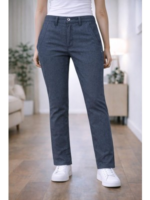 Bonıta Erkek Cep Kırcıllı Kumas Dar Paca Pantolon