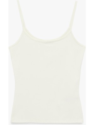 Koton U Yaka Kolsuz Slim Fit Basic Atlet