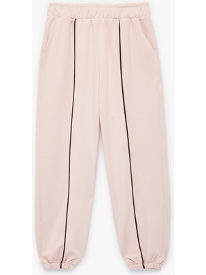 Koton Viskon Karışımlı Cep Detaylı Biyeli Jogger Pantolon