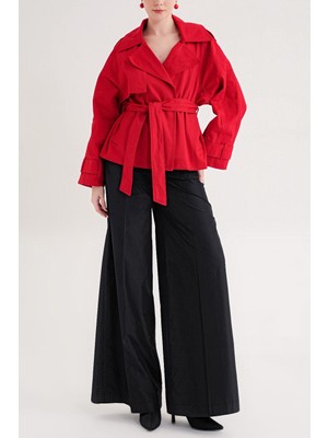 Societa Kırmızı Anvelop kapama ceket 61184