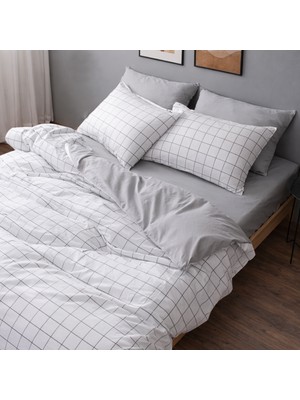 Lief Home Collection Tek Kişilik Nevresim Takımı | 2 Yastık Kılıfı | Lastikli Çarşaflı