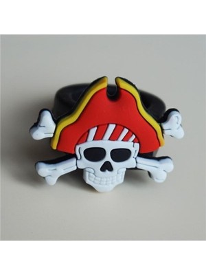 Ett Kırmızı Renk Şapkalı Çocuk Uyumlu Plastik Korsan Yüzüğü Dinç Store - 004982