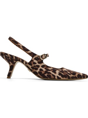 Jabotter %100 Saten Çok Renkli Kadın Stiletto Louvre Saten Stiletto