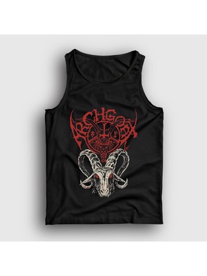 Presmono Unisex Siyah Goat Metal Archgoat Atlet