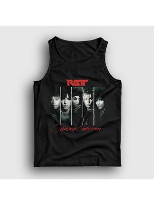 Presmono Unisex Siyah Dancing Undercover Ratt Atlet