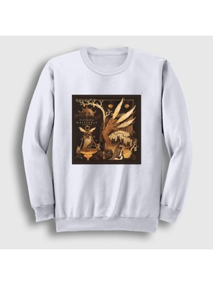 Presmono Unisex Beyaz Masstaden Vildhjarta Sweatshirt