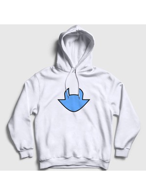 Presmono Unisex Beyaz Dog Jade Harley Homestuck Kapüşonlu Sweatshirt