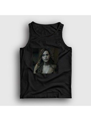 Presmono Unisex Siyah Love Quinn Dizi You Atlet