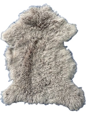 Gerçek Uzun Tüylü Koyun Postu - Naturel Uzun Tüylü Koyun Postu - Doğal Post Paspas