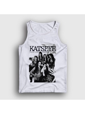 Presmono Unisex Beyaz Poster K Pop Katseye Atlet