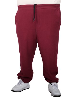 Mode Xl Büyük Beden Eşofman Altı U25823 Bordo