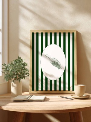 Fuart.Co Kahve Çekirdekleri Kahve Temalı Dijital Baskı Poster (Çerçevesiz) Kafu