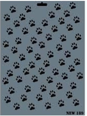 Pazarcan Rich New Seri N-189 Stencil 35X25 cm