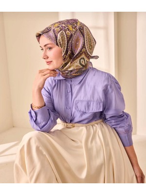 Melisa Çanta Eşarp Silk Home Twill Ipek Eşarp