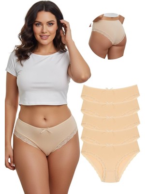 New Lilla 1009 Bato Paça Dantelli 5'li Kadın Külot Paketi