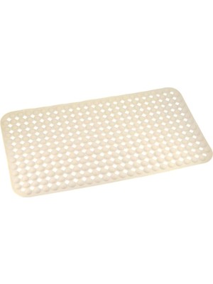 Hype Store Efe Mark Premium Serisi Banyo - Küvet Içi Kaydırmaz Vantuzlu Yuvarlak Desenli Diktördgen Paspas 66,5