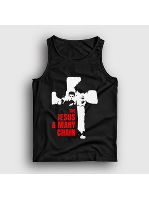 Presmono Unisex Siyah Band The Jesus And Mary Chain Atlet
