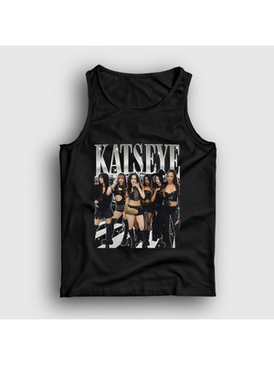 Presmono Unisex Siyah Shine K Pop Katseye Atlet