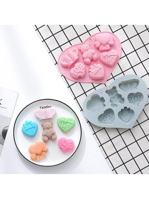 Siliko World Silikon Kek, Pasta, Jelibon, Çikolata, Sabun ve Mum Kalıbı Silikon Kalıp