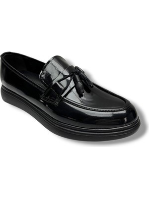 Rasgo 3025-26 Rugan Deri Püsküllü Anatomik Erkek Ayakkabı