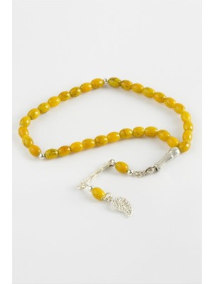 Bijuteri Net Mısır Kesim Cam Taş Tesbih 7 mm