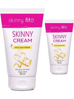 Skinnyfit 2 Adet Elma Sirkesi Ana Malzemeli Vücut Bakım Kremi