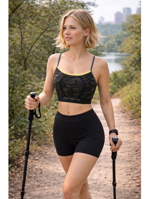 Gigotto Kamuflaj Desenli Büstiyer