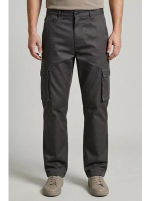 Erkek Kargo Cepli Baggy Pantolon P-00020230