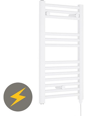 Digisu 600X800 Beyaz Elektrikli-Digital Termostatlı Havlupan