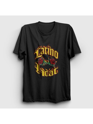 Presmono Unisex Siyah Latino Heat Wwe Eddie Guerrero T-Shirt