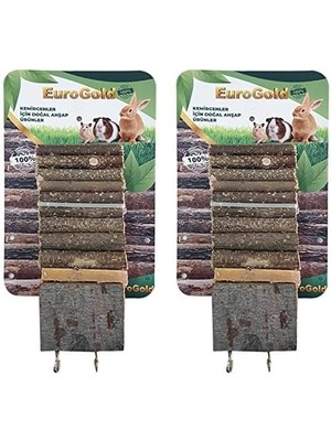 Eurogold Kem.için Ahşap Köprü Çift Platform 7X35CM 2li Paket
