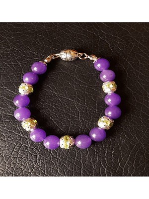 Asteria Elite Mor Ceyt Ruhsal Denge, Huzur ve Bilgelik Için Bileklik