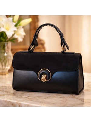 Dezmond Valentina Siyah Omuz Çantası