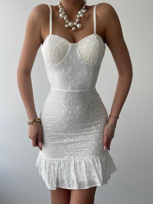 Moderie Butik Albenny Mini Elbise