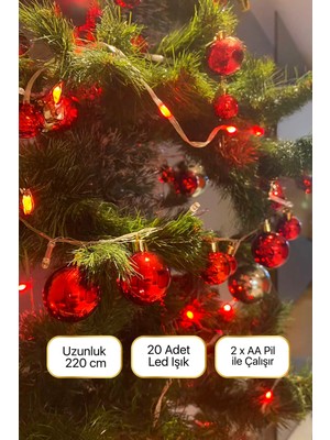 Rb-20 Red Balls LED Işık 20LI