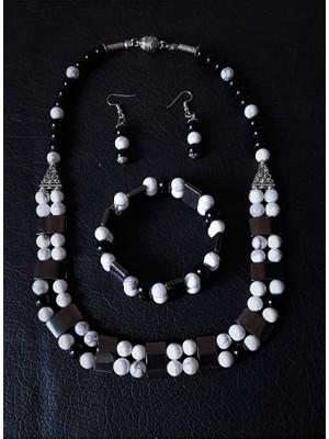 Asteria Elite Hematit Havlit Güç ve Nazardan Koruma Takı Seti