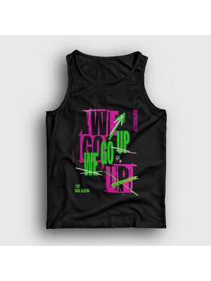 Presmono Unisex Siyah We Go Up K Pop Babymonster Atlet