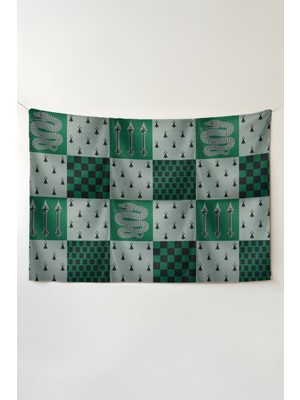 Charmbi Harry Potter Duvar Örtüsü – Çok Renkli Anime Temalı Kumaş Oda Dekoru Tapestry